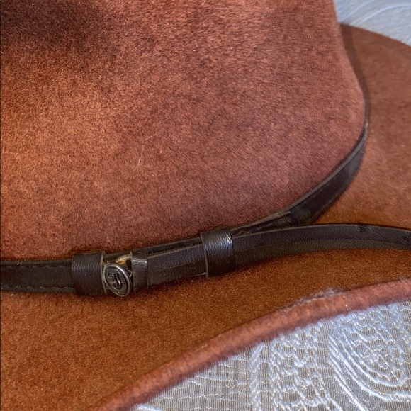 Vintage Jaxon Wool Hat with Black and Brown Accents - Picture 5 of 6